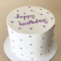 کیک تولد( عشقولانه) مدیس کیک