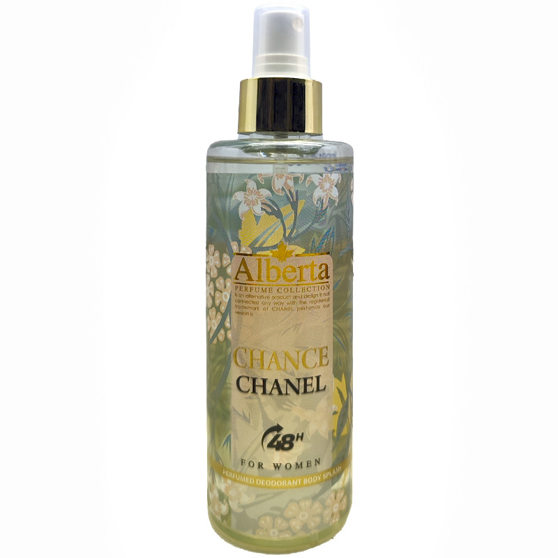 بادی اسپلش زنانه آلبرتا مدل چنس چنل حجم 250 میلی لیتر