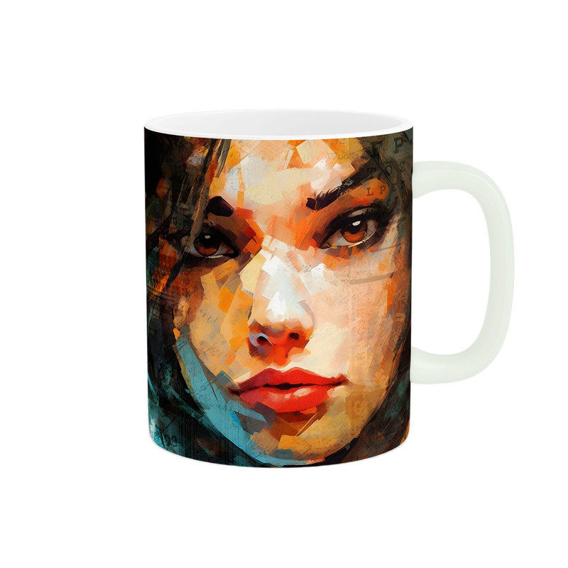 ماگ طرح دخترانه کد wall-7770