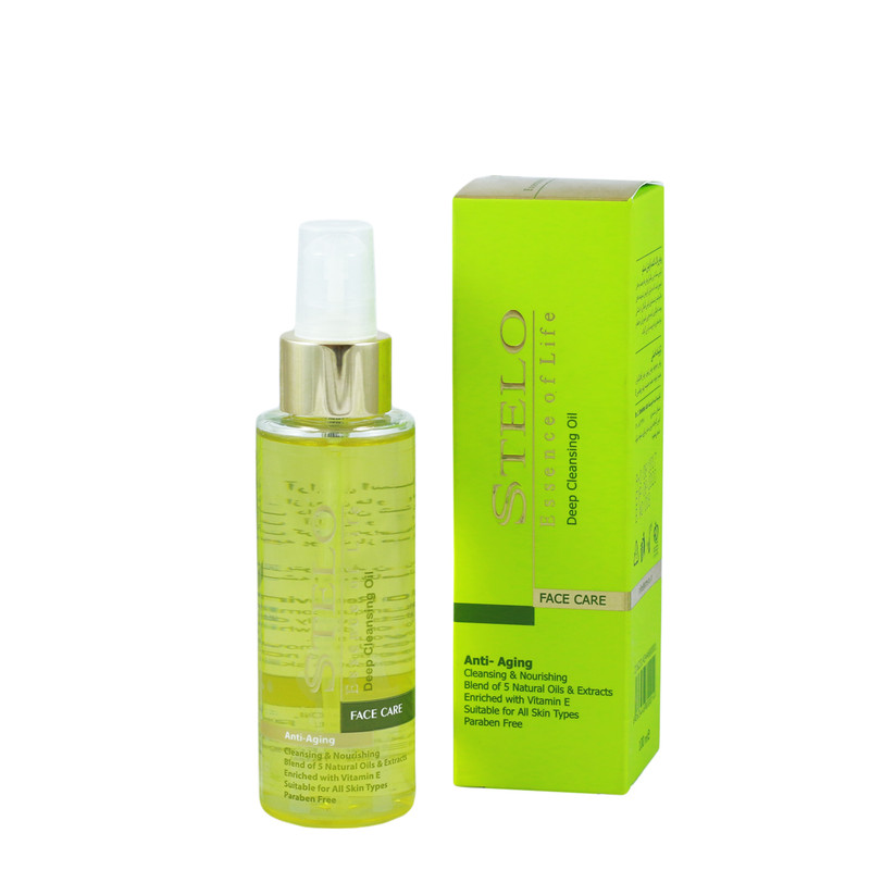 خرید و قیمت روغن پاک کننده آرایش استلو مدل Anti-Aging حجم 100 میلی لیتر