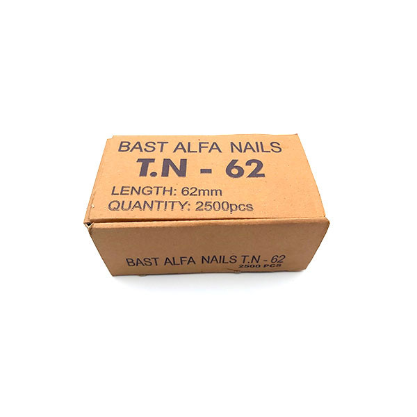 خرید و قیمت میخ بست آلفا مدل TN-62 بسته 2500 عددی