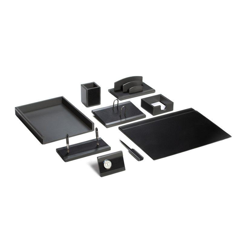 ست لوازم اداری رومیزی مدل مدیریتی 969-GB مجموعه 9 عددی