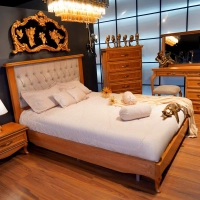 سرویس تخت خواب مدل کویین دو نفره شش تکه