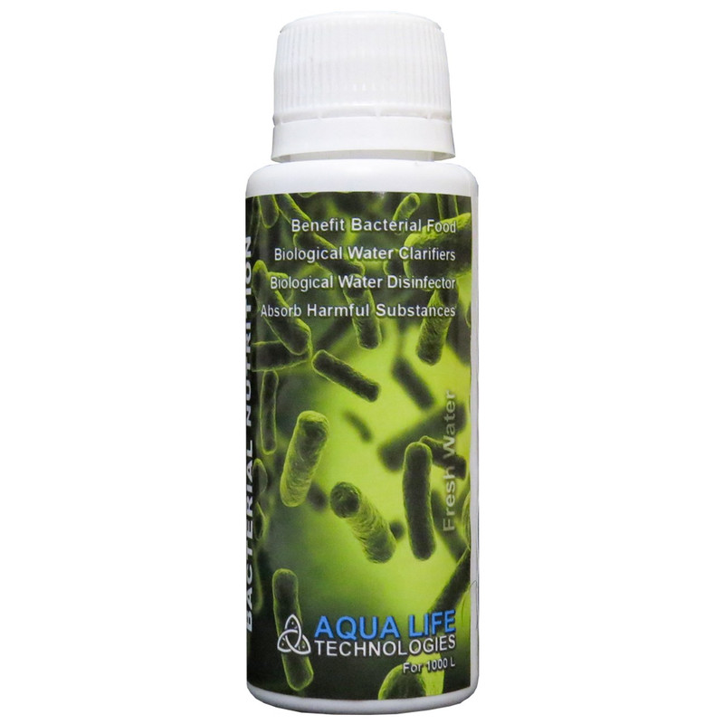 خرید و قیمت محلول خوراک باکتری های مفید آکواریوم آکوالایف حجم 100 میلی لیتر