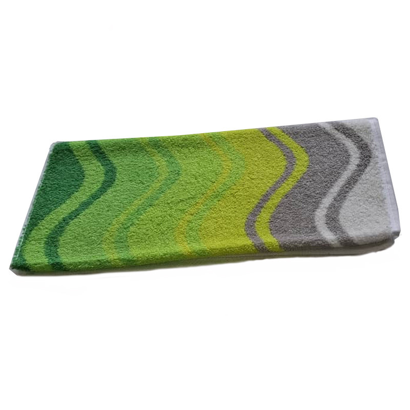 حوله دستی برق لامع مدل موج سایز 70*40 سانتی متر