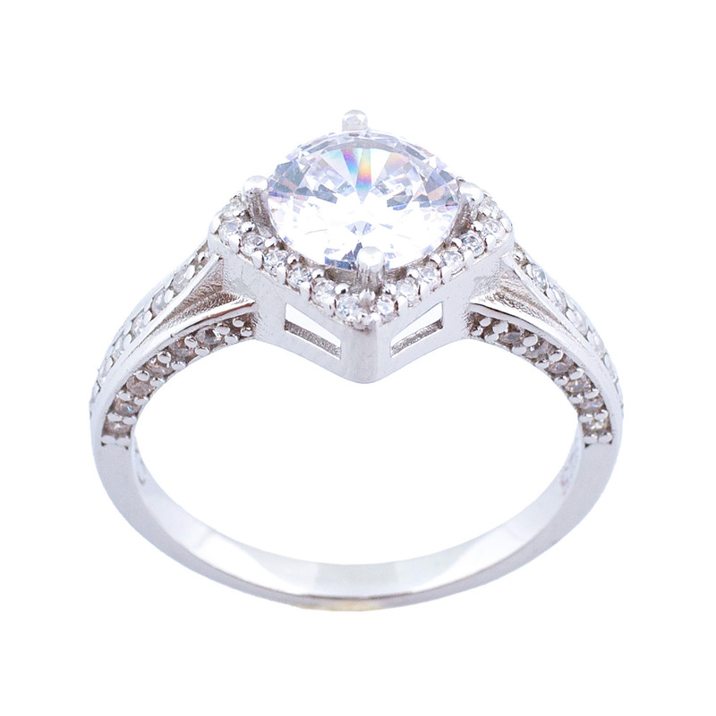 انگشتر نقره زنانه مدل AMT_R113