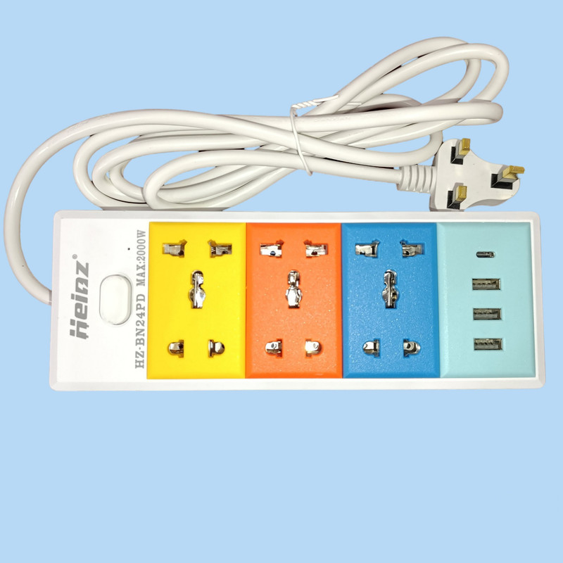 خرید و قیمت چندراهی برق هاینتز مدل HZ-BN24PD