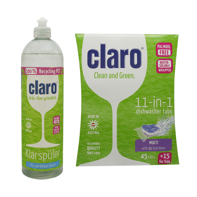 شوینده ظروف کلارو مدل 100060 مجموعه 2 عددی