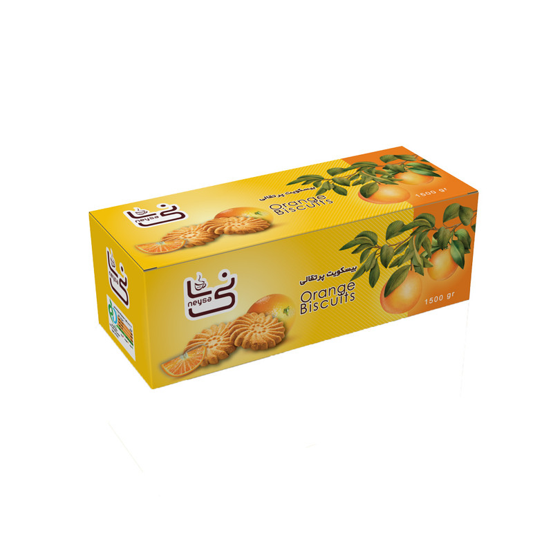 بیسکویت پرتقالی نی سا - 1500 گرم