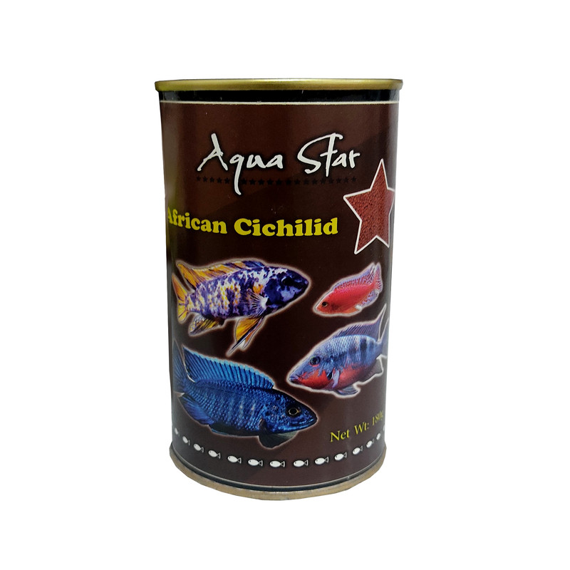 غذای ماهی گوشتخوار مدل african Cichlid وزن 180 گرم