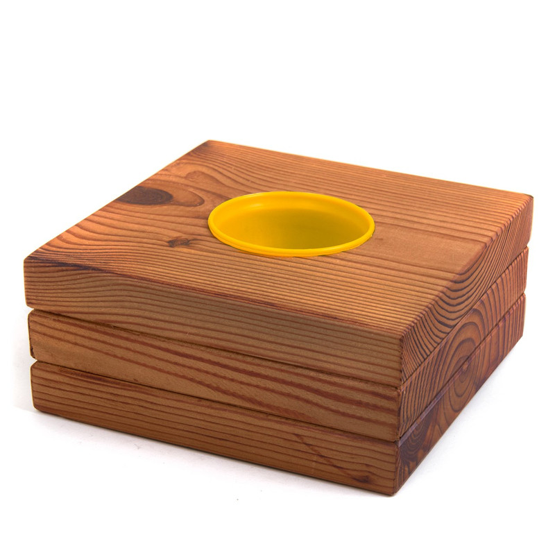 خرید و قیمت گلدان چوبی ریتون مدل کومه