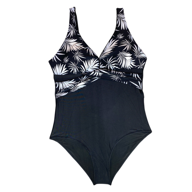 مایو زنانه مدل برگی ضدکلر