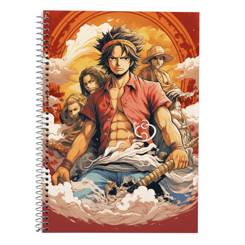 دفتر لغت 50 برگ مدوپد طرح وان پیس One Piece کد DF11773