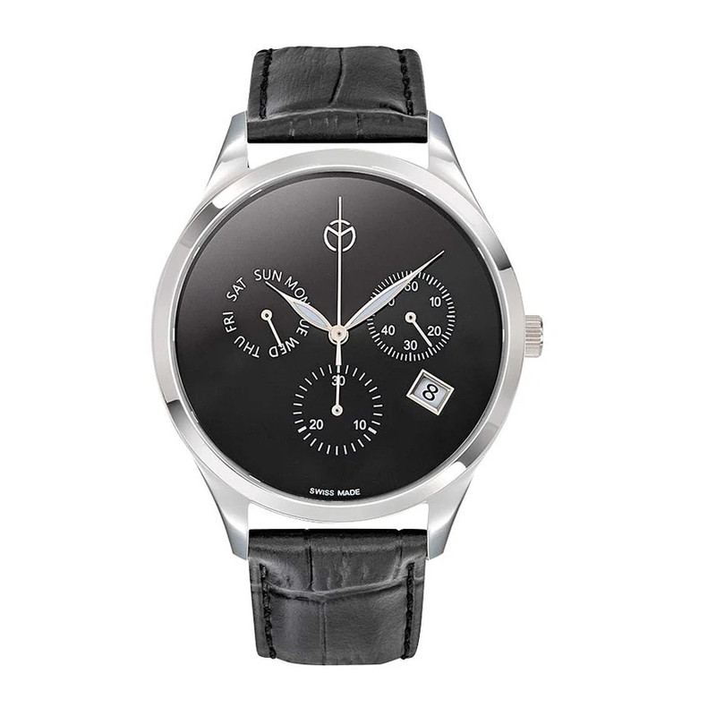 ساعت مچی عقربهای مردانه کوارتز متی تیسوت مدل H411CHLNM