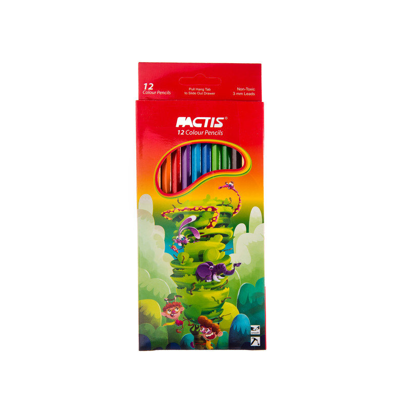 مداد رنگی ۱۲ رنگ فکتیس کد 12MR13FAK