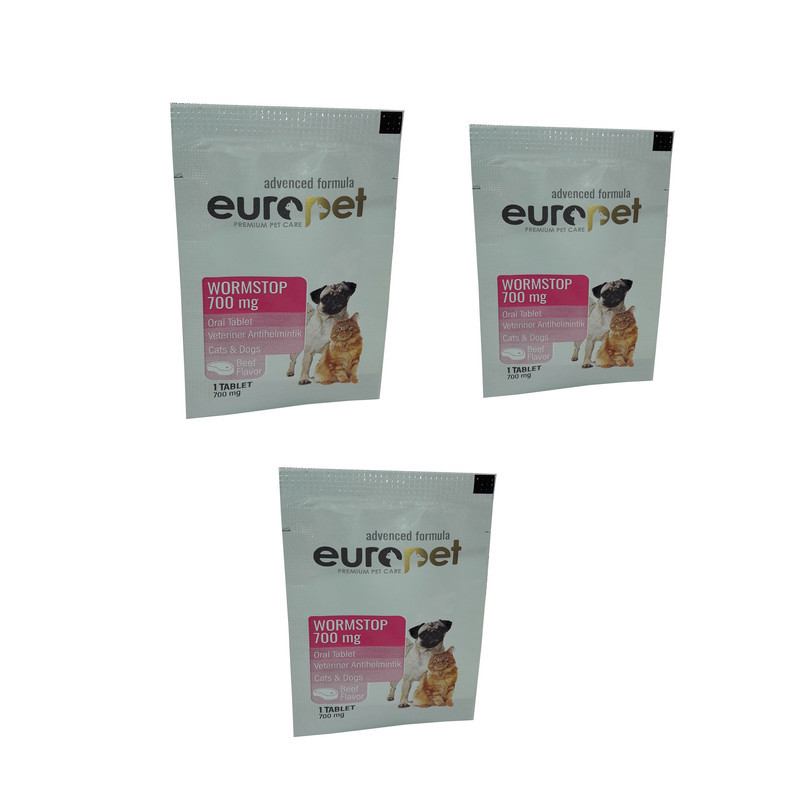 قرص ضد انگل سگ و گربه ایروپت کد 003 مجموعه 3 عددی