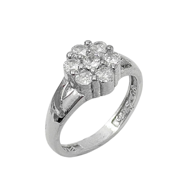 خرید و قیمت انگشتر نقره زنانه مدل گل