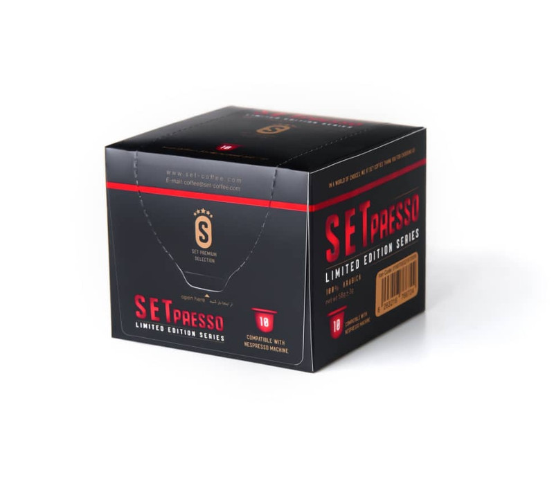 کپسول قهوه بدون کافئین ست بسته 10 عددی