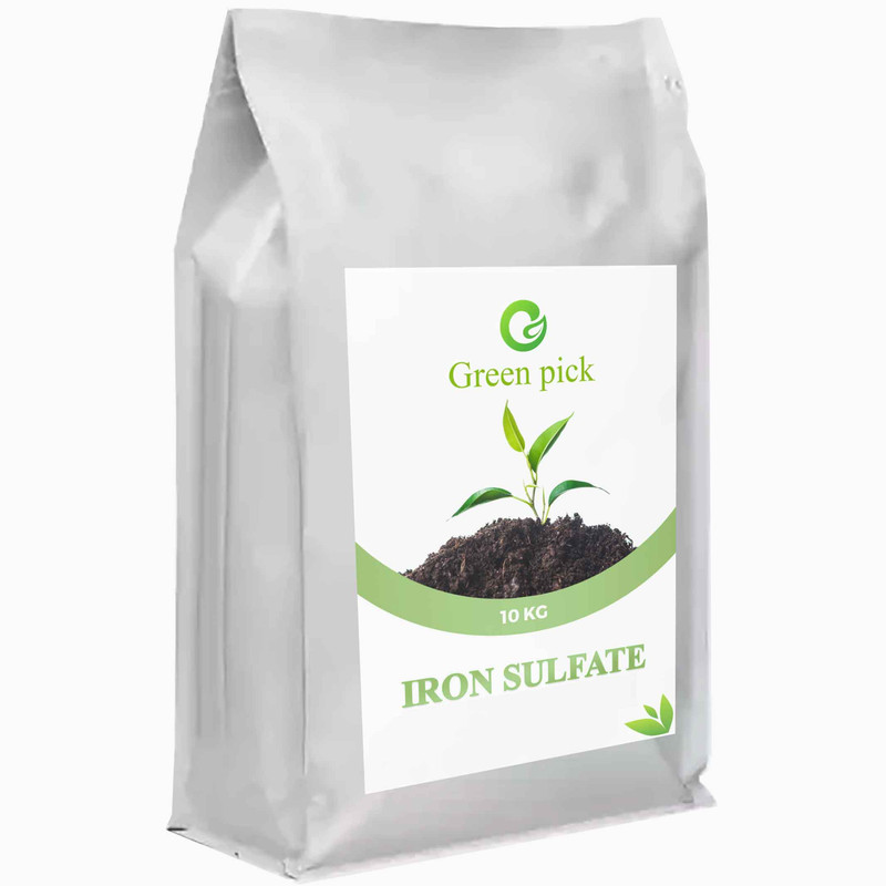 خرید و قیمت کود سولفات آهن گرین پیک مدل IRON SULFATE 10 وزن ده کیلوگرم