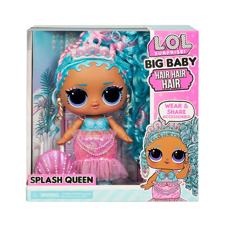 عروسک ال او ال سوپرایز مدل ملکه اسپلش ارتفاع 27 سانتی متر