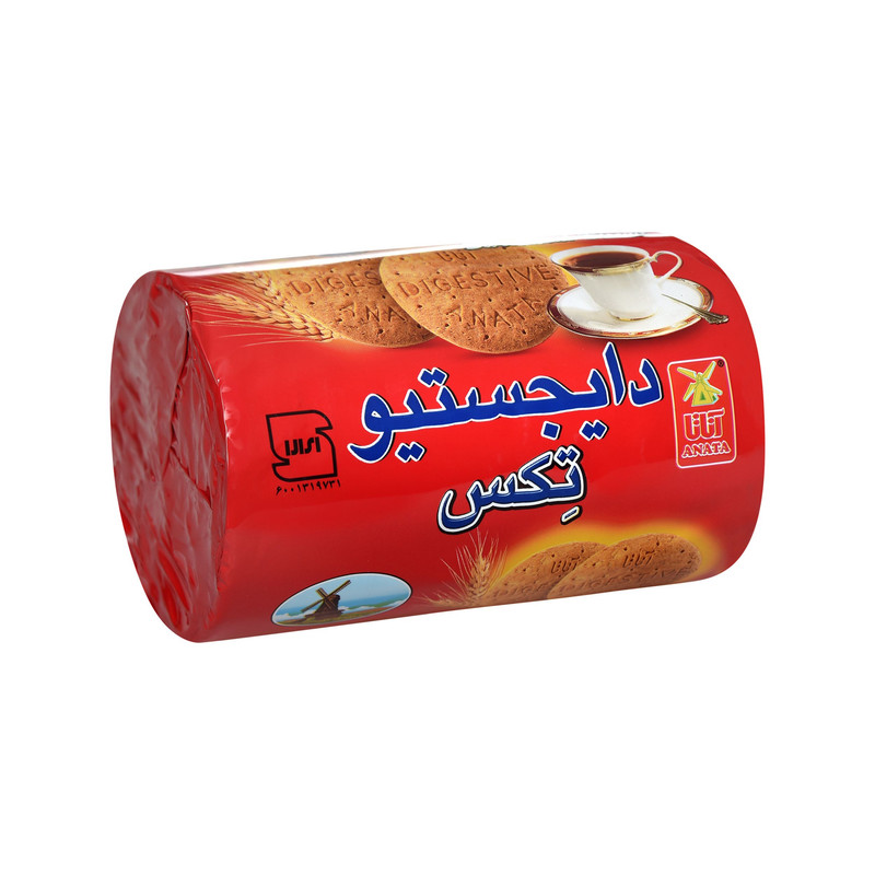 بیسکویت دایجستیو تکس آناتا - 180 گرم
