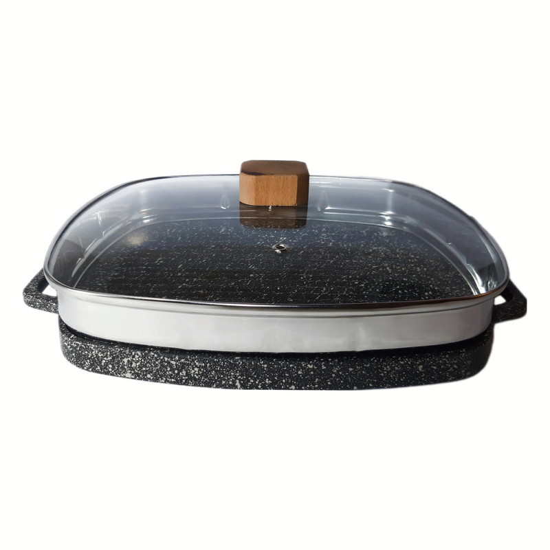 تابه گریل مکنوس مدل مربع کد 670619 سایز 30