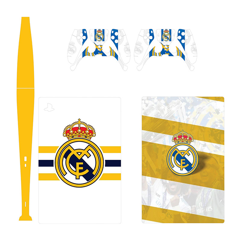 برچسب کنسول بازی پلی استیش 5 دیجیتال توییجین وموییجین مدل real madrid 01 مجموعه 6 عددی