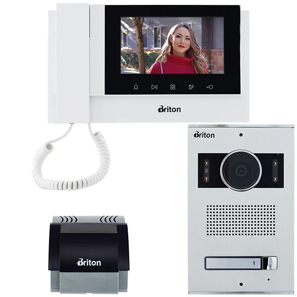 خرید و قیمت مجموعه دربازکن تصویری برایتون مدل یک طبقه 7030-2001