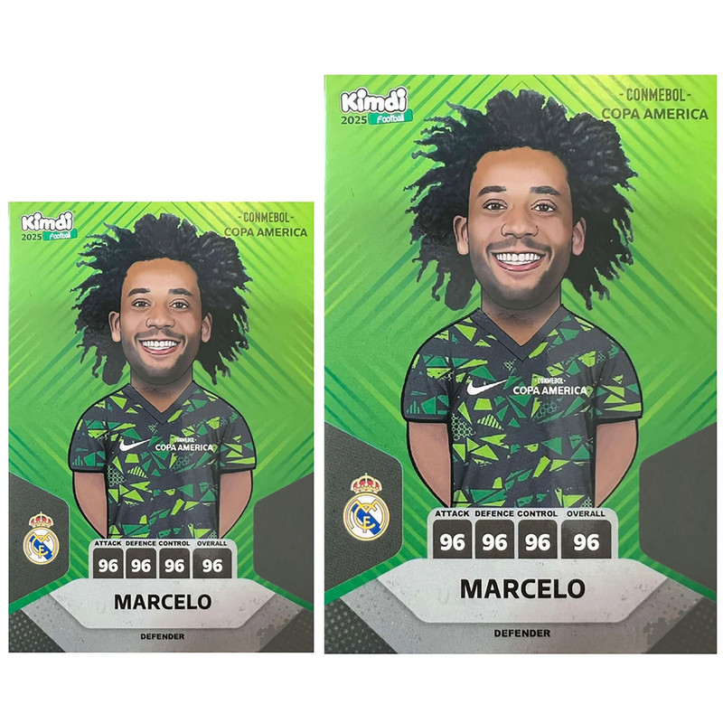 اسباب بازی زینتی کیمدی مدل مارسلو کوپا به همراه برچسب مجموعه 2 عددی