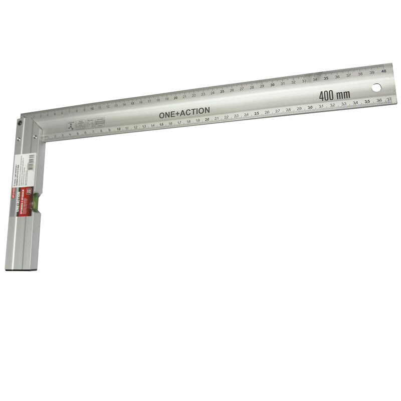 گونیا نجاری وان اکشن مدل تراز دار کدSMT-ONE ACTION-40CM-TARAZDARسایز 40 سانتی متر