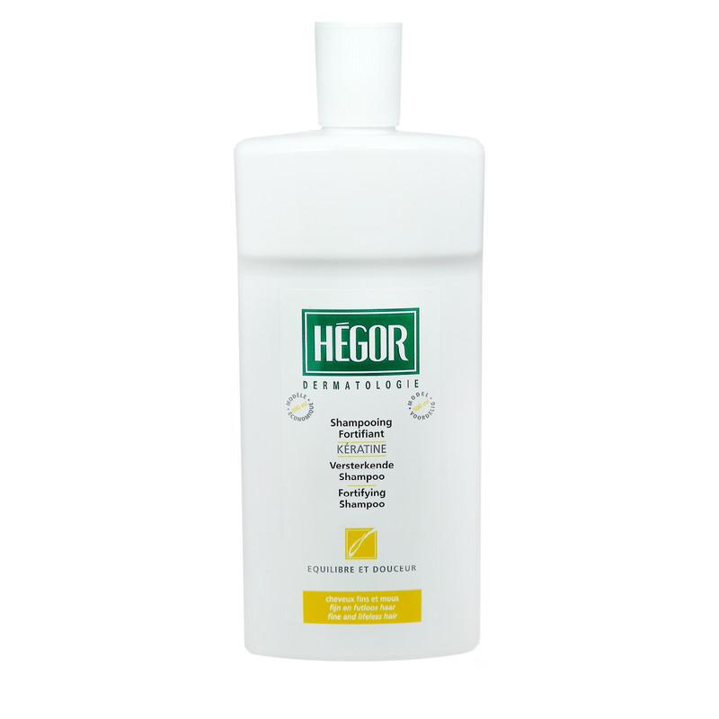شامپو تقویت کننده مو هگور مدل KERATINE حجم 500 میلی لیتر