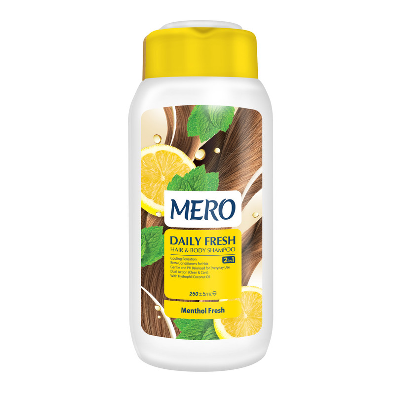 شامپو سر و بدن مرو مدل DAILY FRESH حجم 250 میلی لیتر