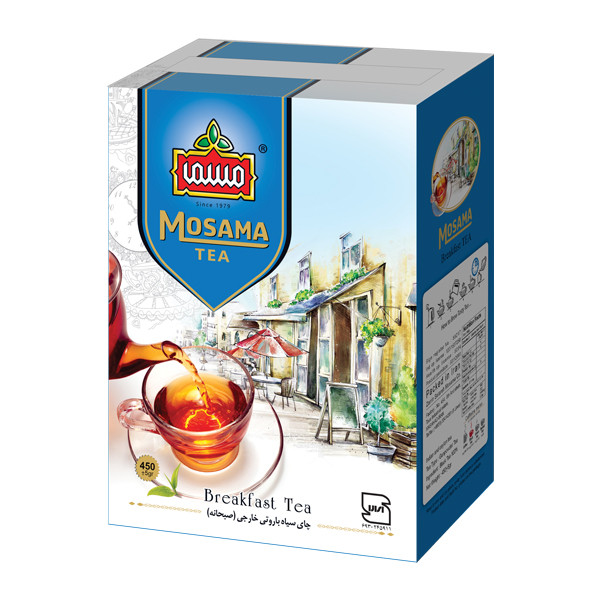چای سیاه باروتی صبحانه مسما - 450 گرم