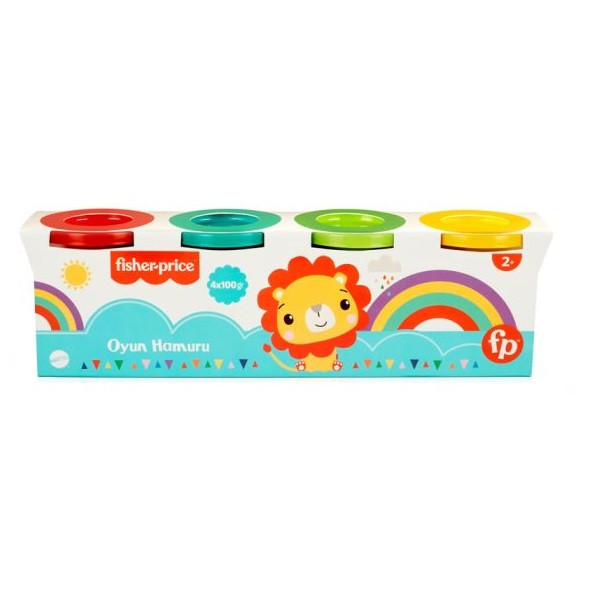 خرید و قیمت خمیر بازی فیشر پرایس مدل Oyun Hamuru کد GPN20 مجموعه 4 عددی