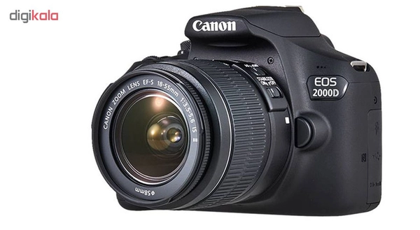 دوربین دیجیتال کانن مدل EOS 2000D به همراه لنز 18-55 میلی متر IS II 00