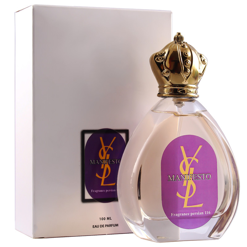 ادوپرفیوم زنانه فراگرنس پرشیا 116 مدل منیفستو حجم 100 میلیلیتر