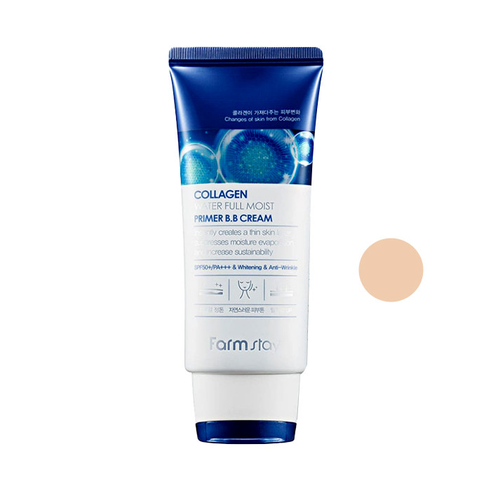کرم پودر BB فارم استی مدل Collagen Water شماره 01 حجم 50 میلی لیتر