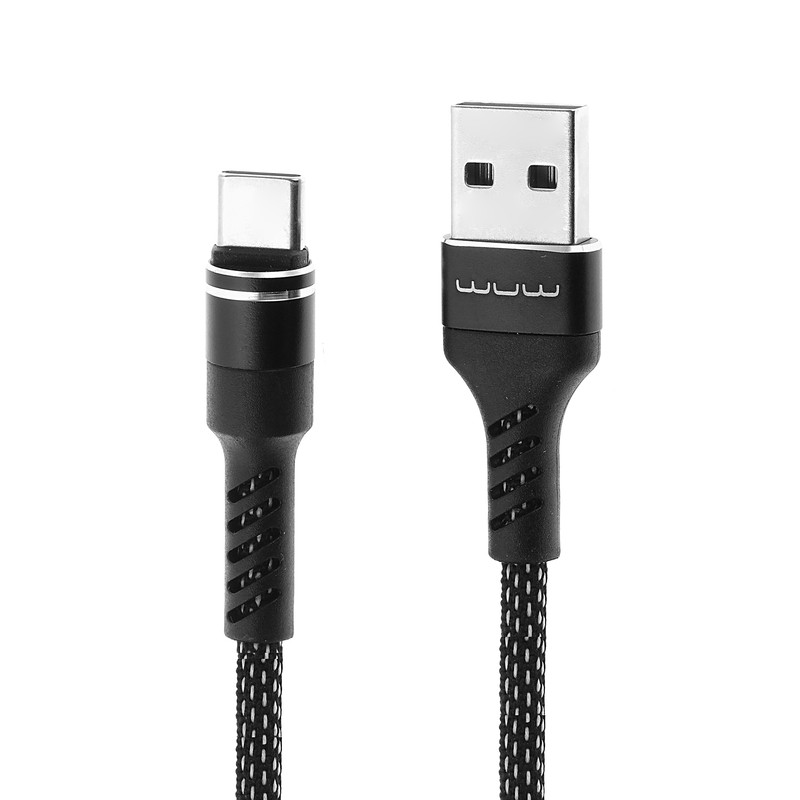 خرید و قیمت کابل تبدیل USB به USB-C دبلیو یو دبلیو مدل X157 طول 1 متر