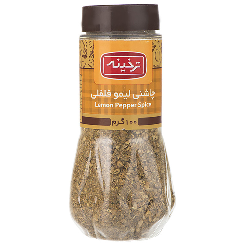 چاشنی لیمو فلفلی ترخینه مقدار 100 گرم