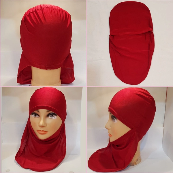 یقه حجاب مدل کلاه دار8