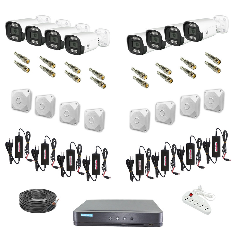 سیستم امنیتی کامل دوربین مداربسته ویتنس مدل WS-8560ABP