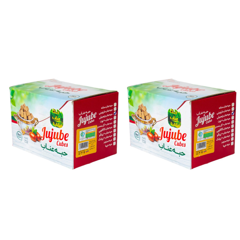 خرید و قیمت قند رژیمی حبه عناب زنجبیل شاینا - 500 گرم مجموعه 2 عددی