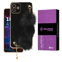 کاور کلومن مدل پشمالو مناسب برای گوشی موبایل سامسونگ Galaxy A04 / M13 5G
