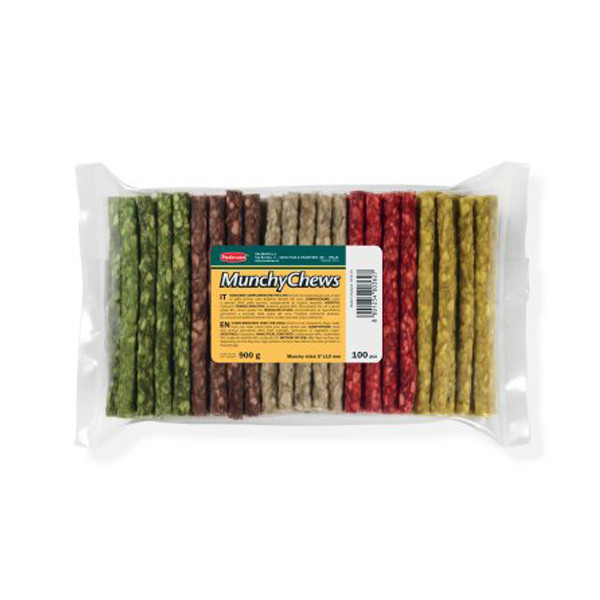 تشویقی سگ مانچی پادوان مدل munchy stick بسته 100 عددی