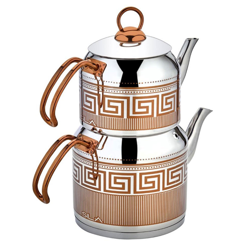 خرید و قیمت ست کتری و قوری سیلا مدل Piramit