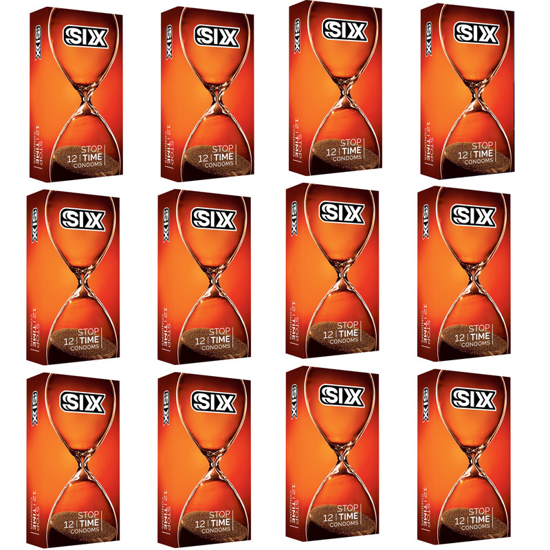 خرید و قیمت کاندوم سیکس مدل STOPTIME12 مجموعه 12 عددی
