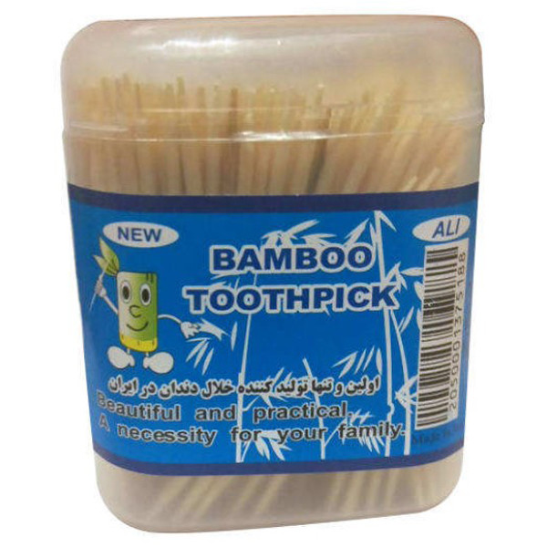 خلال دندان بامبو مدل RM 21 بسته 200 عددی