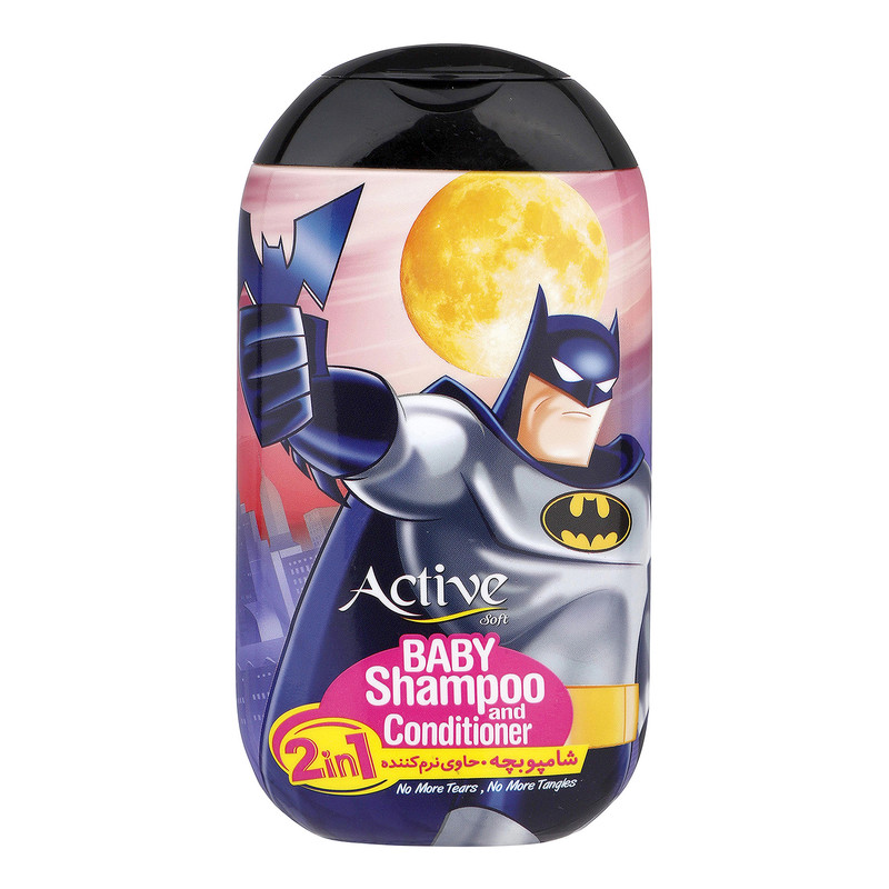 شامپو بچه و نرم کننده اکتیو مدل 2in1 - وزن 280 گرم