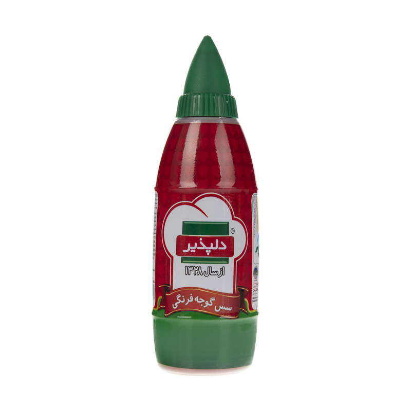 خرید و قیمت سس گوجه فرنگی دلپذیر 456 گرم