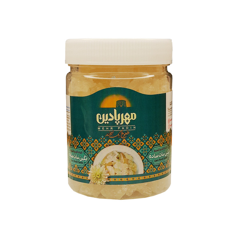 خرید و قیمت نگین نبات ساده مهرپادین - 300 گرم